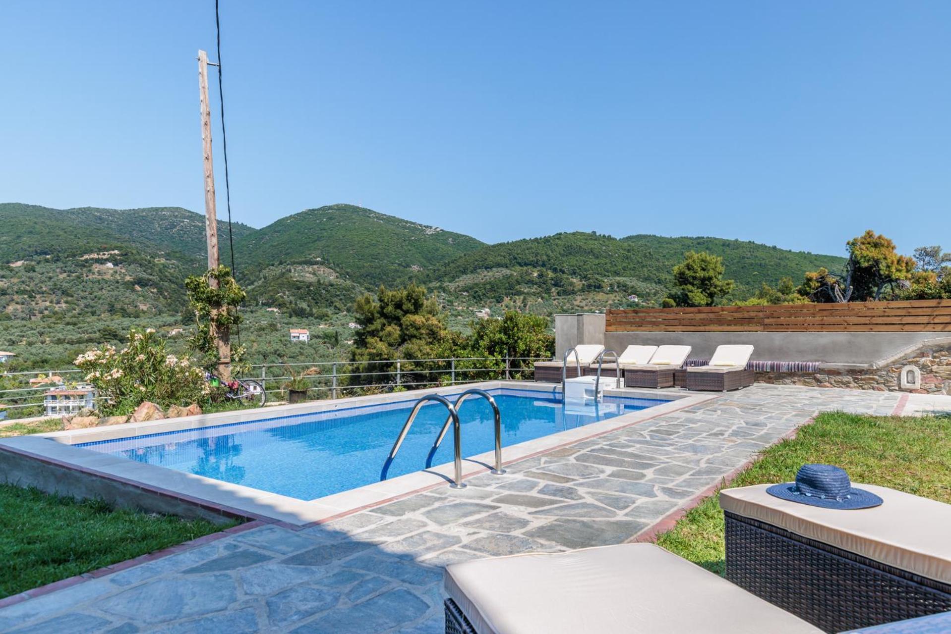 Villa Pavlos สโกเปลอสทาวน์ ภายนอก รูปภาพ