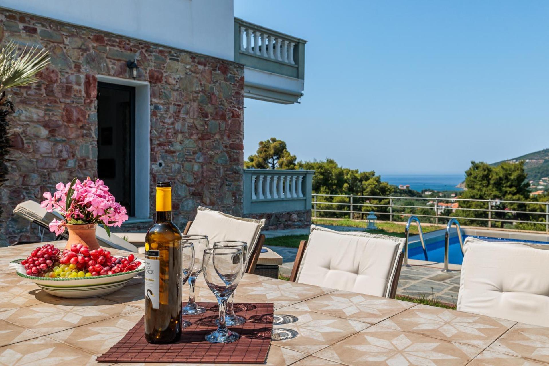 Villa Pavlos สโกเปลอสทาวน์ ภายนอก รูปภาพ
