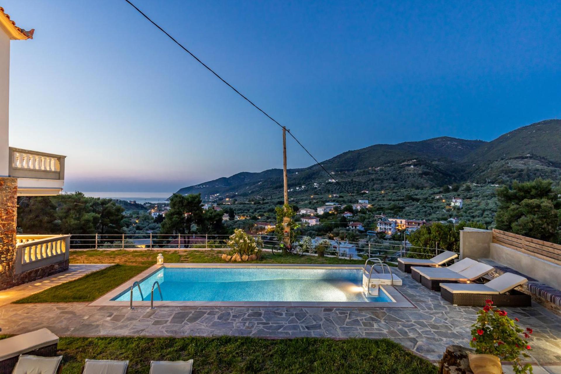 Villa Pavlos สโกเปลอสทาวน์ ภายนอก รูปภาพ